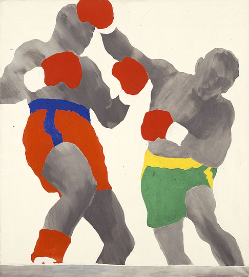 German Pop: Konrad Lueg, Boxer, 1964. Sammlung Kaspar Fischer, Bochum © VG Bild-Kunst, Bonn 2014