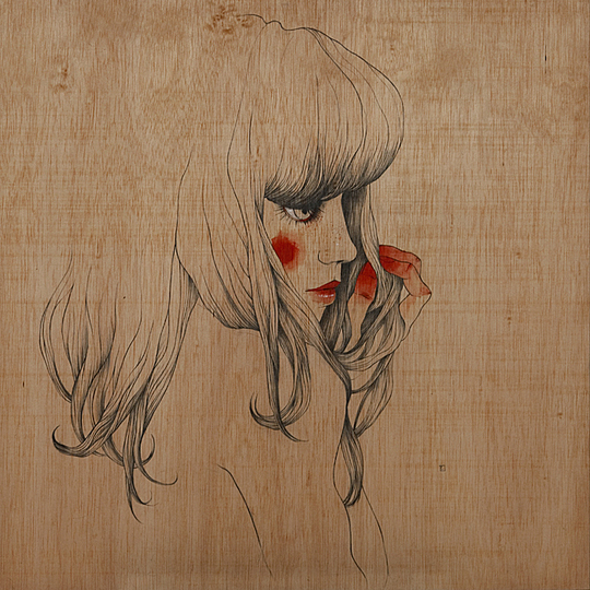 It´s Swab Barcelona: Conrad Roset “Musa 531″ 2013 70×70 cm. Espai [b],  Barcelona