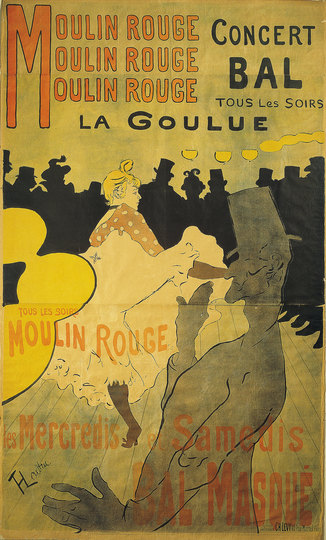 Henri de Toulouse-Lautrec: La Vie Bohème: Henri de Toulouse-Lautrec, Moulin Rouge, La Goulue, 1891