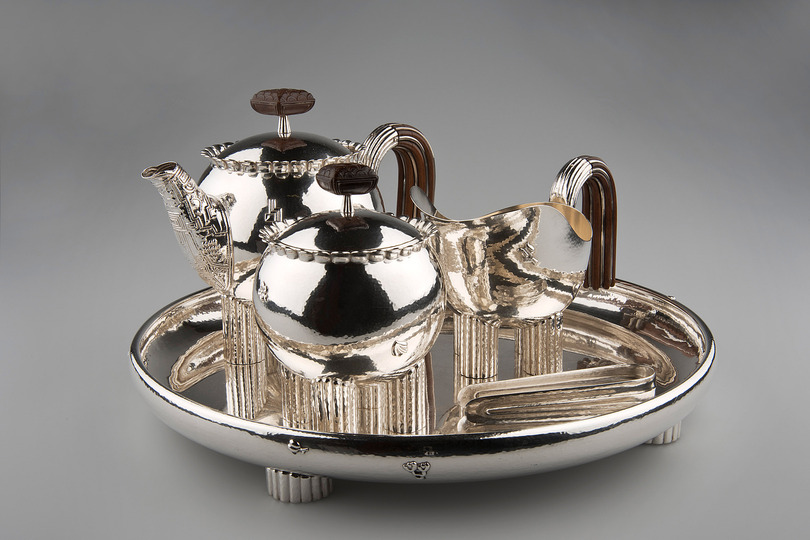 Vienna 1900: Josef Hoffmann, Tea Service, Vienna 1928. Manufacturer: Wiener Werkstätte © MAK/Katrin Wißkirchen 