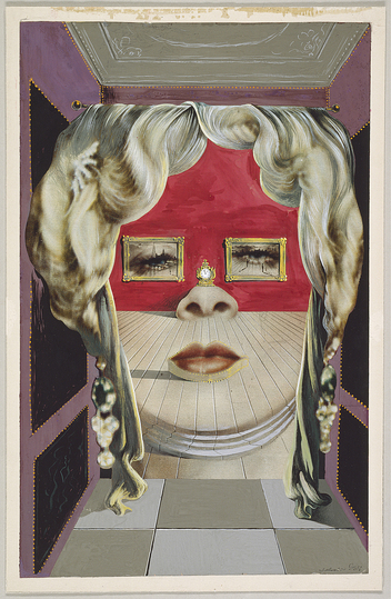 Objects of Desire: Salvador Dalí, Mae West’s Face which May be Used as a Surrealist Apartment, 1934/35 © bpk/The Art Institute of Chicago/Art Resource, NY, copyright for the works of Salvador Dalí: © Salvador Dalí, Fundació Gala-Salvador Dalí/VG Bild- Kunst, Bonn 2019
