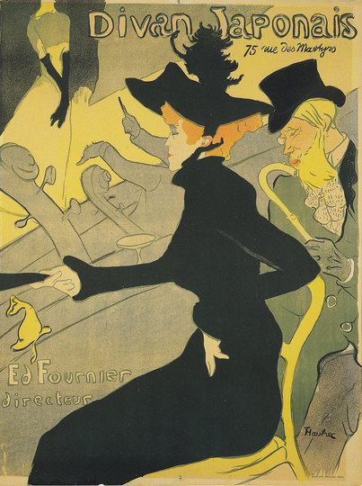 Henri de Toulouse-Lautrec: La Vie Bohème: Henri de Toulouse-Lautrec, Divan Japonais, 1892/1893