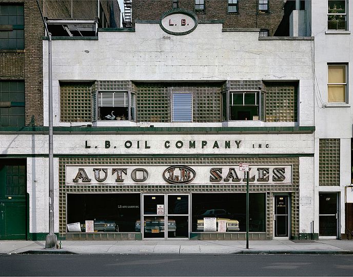 Wayne Sorce:  Urban Color: L.B. Oil, New York, 1984