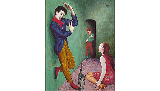 Nils Dardel: Modern Dandy: Nils Dardel, The Paranoiac, 1925 © Nils Dardel. Turku Art Museum. Photo: Kari Lehtinen.