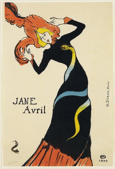 Henri de Toulouse-Lautrec: La Vie Bohème: Henri de Toulouse-Lautrec, Jane Avril, 1899