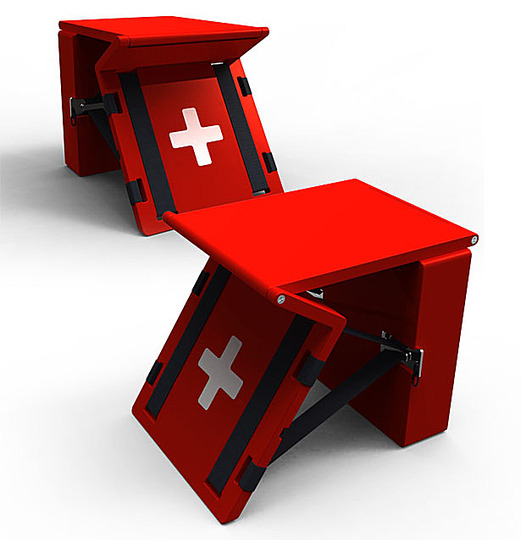 Design for Disaster: Healing Bench Medical Kit by Adrian Candela