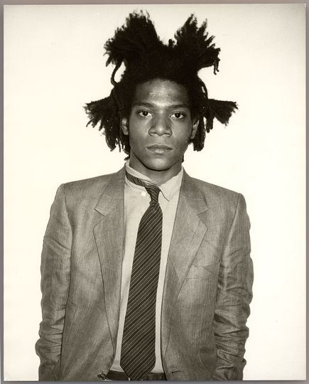 The Warhol & Basquiat Collaboration: Andy Warhol, Jean-Michel Basquiat, 1982. Courtesy Galerie Bruno Bischofberger, Schweiz. Photograph by Andy Warhol