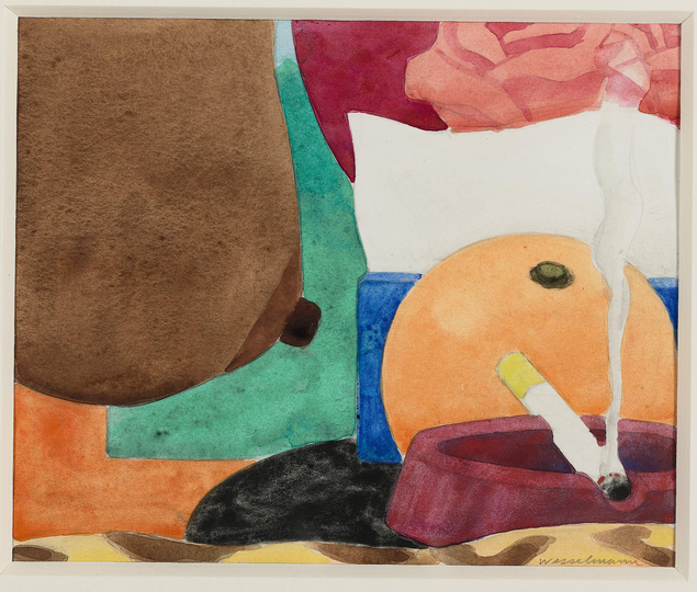 FIAC 2013: Drawing for Bedroom Painting  #13 by Tom Wesselmann represented by Natalie Seroussi.
