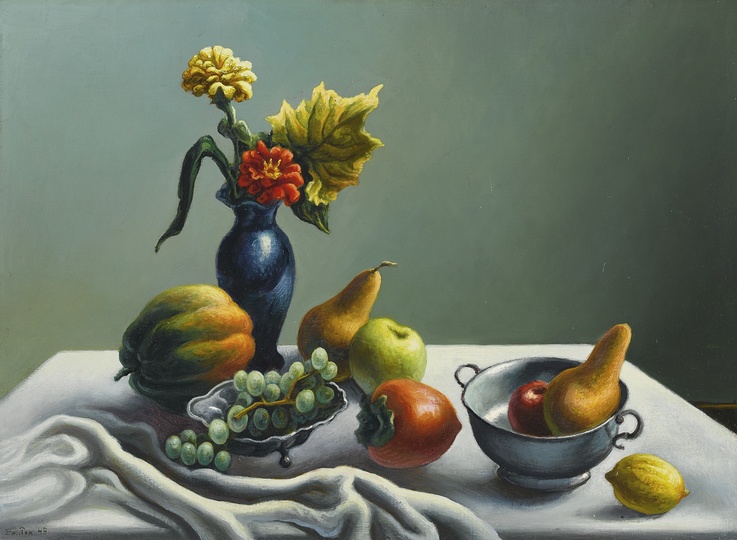 American Modern Paintings at Sotheby´s: Thomas Hart Benton, Still Life