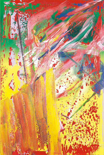 German Painting after the 1960s: Gerhard Richter, Zaun, 1983 Copyright: Gerhard Richter, Zaun, 1983, Öl auf Leinwand, 150 x 100 cm, © Gerhard Richter, Foto: Mischa Nawrata, Wien