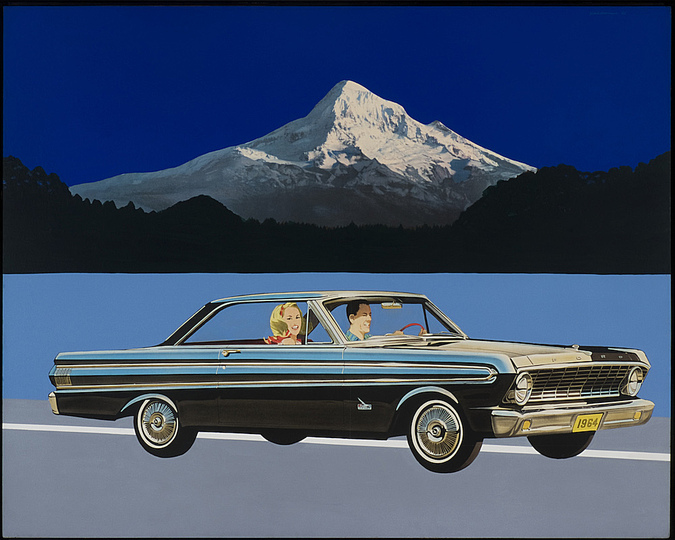 Pop Art 1960s: Tom Wesselmann, Landscape No. 4, 1965, 129 x 159 cm, acrylic on hard wood board. Ludwig Museum – Museum of Contemporary Art, Budapest © The Estate of Tom Wesselmann/VG Bild-Kunst, Bonn 2014. Photo: József Rosta, Ludwig Museum – Museum of Contemporary Art, Budapest
