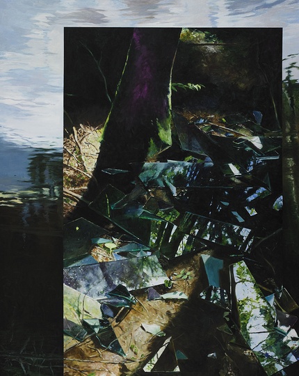 Martin Schnur: Untitled, 2012, Oil on canvas, 175 x 140 cm