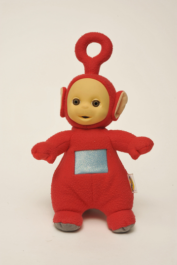 Good Taste? Bad Taste?: This Teletubbie Figure was reported to have been containting poisonous substances. Hasbro, Inc., 1998, Sammlung Werkbundarchiv – Museum der Dinge, Berlin.