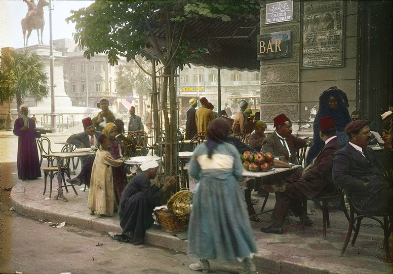 Postcards from Egypt 1912: Cairo © Österreichisches Volkshochschularchiv.