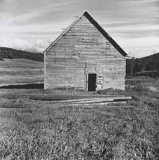 Walker Evans. A Life’s Work: Barn, Nova Scotia, 1969-71. Collection of Clark and Joan Worswick © Walker Evans Archive, The Metropolitan Museum of Art