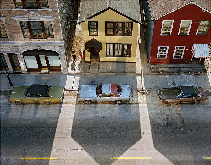 Wayne Sorce:  Urban Color: Halsted Street, Chicago, 1978