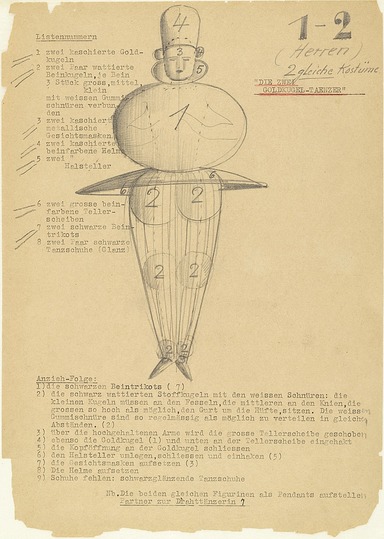 Oskar Schlemmer: Das Triadische Ballett: 