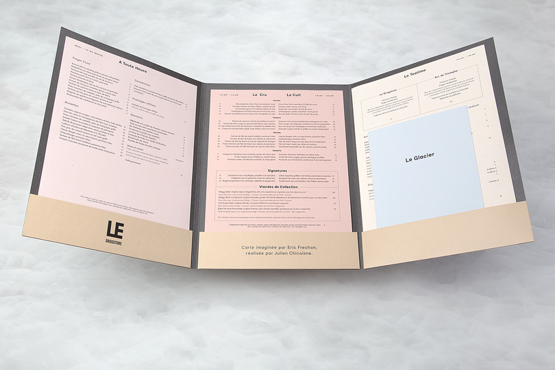 Le Drugstore Brand Identity: Le Drugstore Brand Identity by Design&Practice