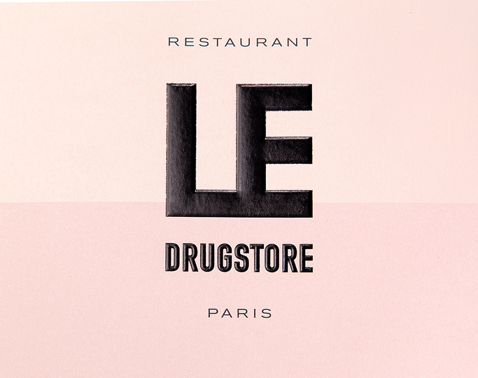 Le Drugstore Brand Identity: Press Pack Le Drugstore Brand Identity by Design&Practice