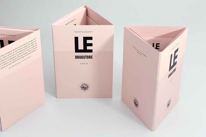 Le Drugstore Brand Identity: Le Drugstore Brand Identity by Design&Practice