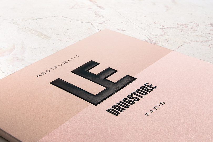 Le Drugstore Brand Identity: Press Pack Le Drugstore Brand Identity by Design&Practice