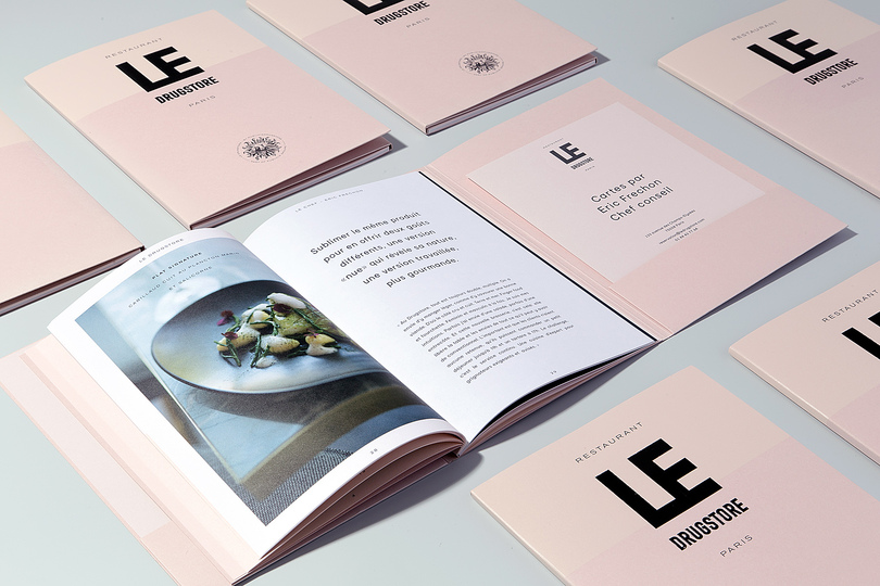 Le Drugstore Brand Identity: Press Pack Le Drugstore Brand Identity by Design&Practice