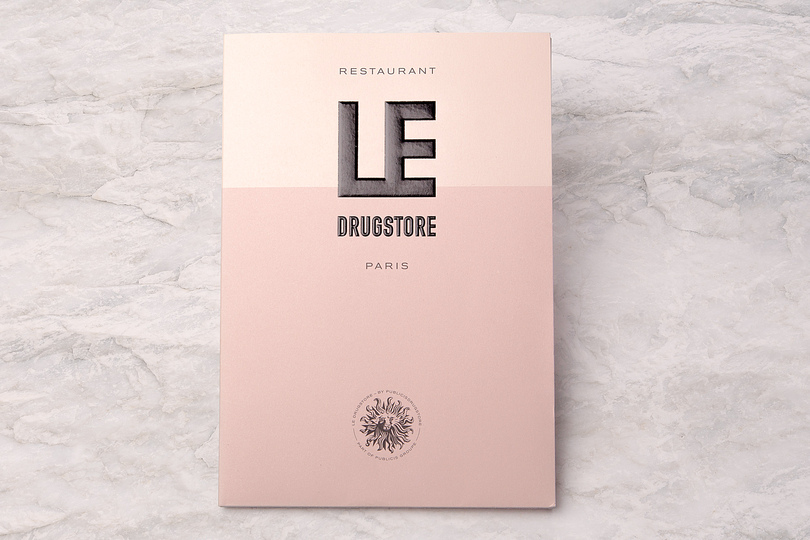 Le Drugstore Brand Identity: Press Pack Le Drugstore Brand Identity by Design&Practice