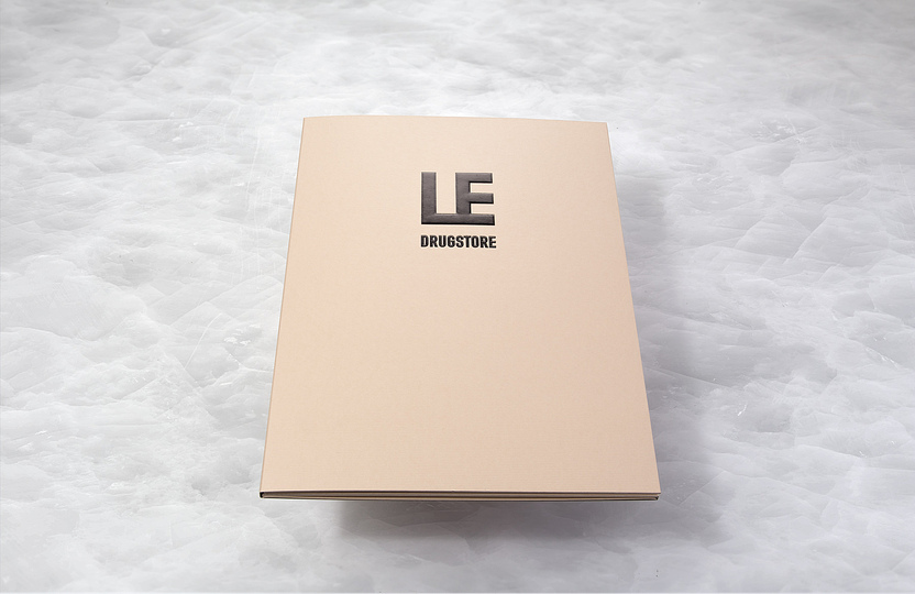 Le Drugstore Brand Identity: Le Drugstore Brand Identity by Design&Practice