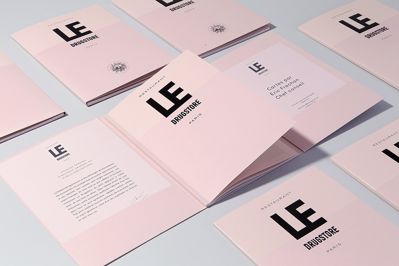 Le Drugstore Brand Identity: Press Pack Le Drugstore Brand Identity by Design&Practice