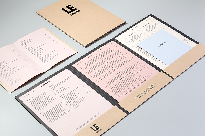 Le Drugstore Brand Identity: Le Drugstore Brand Identity by Design&Practice