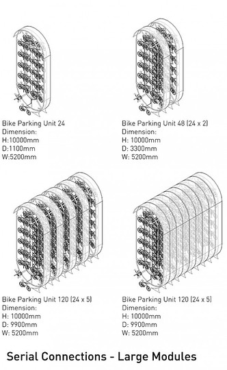 Bike architecture: Bike hanger