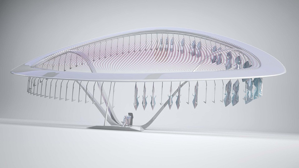 Bike architecture: Heliotrope bicycle storage prototype