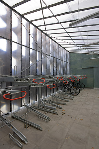 Bike architecture: Bermondsey Square bicycle station