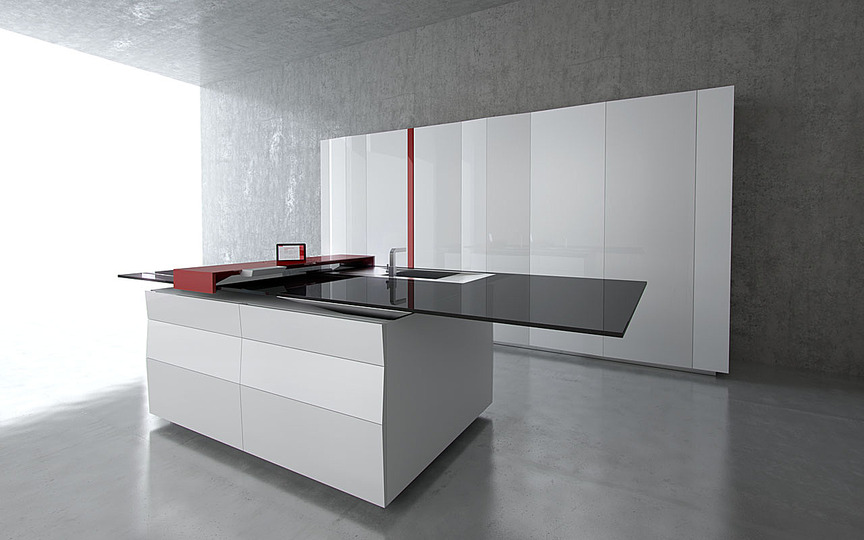 Failure is better than nothing to do: Prisma kitchen design (2012 Euro cucina)

