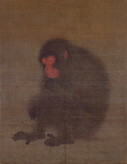 Masterpieces of Chinese Painting 700-1900: Monkey, Artist: Unidentified artist; traditionally attributed to Mao Song Date: 2nd quarter 12th century Credit line: Tokyo National Museum, Japan, Image: TNM Image Archives