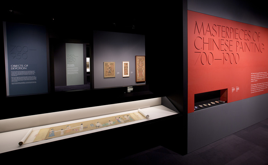 Masterpieces of Chinese Painting 700-1900: Installation image of 'Masterpieces of Chinese Painting 700 - 1900' Credit line: (c) Victoria and Albert Museum, London