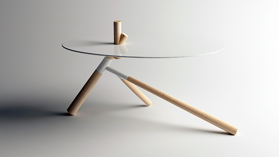 Failure is better than nothing to do: Table Chieut ver.2

Cherry wood, parts lacquered.

H 500 x W 350 x L520(mm)