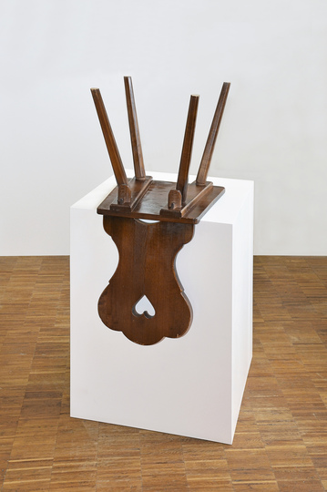 Chair Art: Hans Peter Feldmann, „Erinnerung
an meine Zeit als Kellner