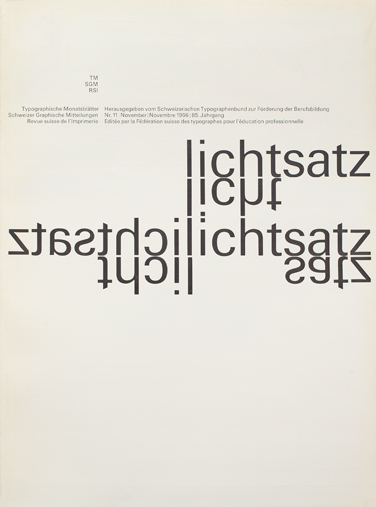 Typografisch: 