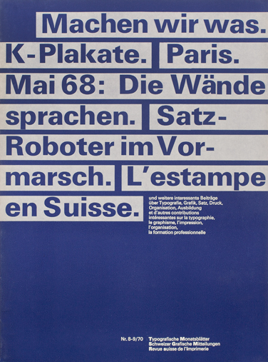 Typografisch: 