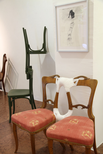Chair Art: M. Hofer, Anzinger, von Gabain