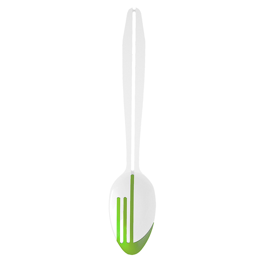 Milk: The Ecospoon is the answer on emerging consumption of plastic tools for single use.
The whole set of cutlery in one uniquely designed spoon. Using the same amount of plastic material for production as a single spoon. This project is still in progress and we have several solutions for it. Now we are in testing process.