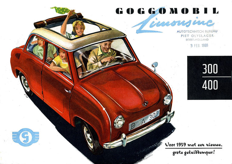 Small is Pretty: Microcars: Goggomobil