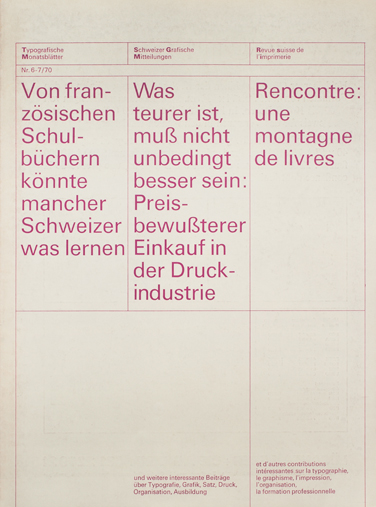 Typografisch: 