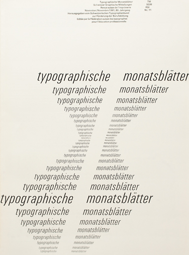 Typografisch: 