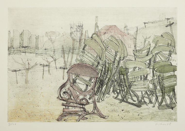 Chair Art: Rudolf Hradil, „Parkstühle