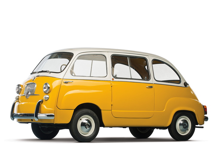 Small is Pretty: Microcars: Fiat Multipla