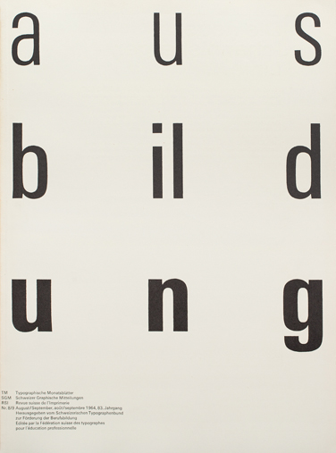 Typografisch: 