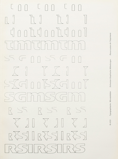 Typografisch: 