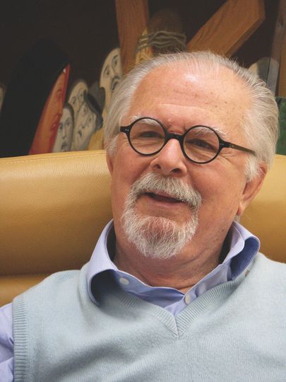 Fernando Botero: Painter Fernando Botero in his Atelier, Paris 2011